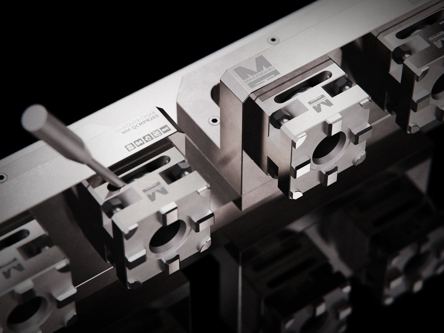 MaxxMacro वायर ईडीएम त्वरित चक सेट अप