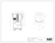 Maxx-ER (Erowa) 50 ER50 Long Collet Chuck print
