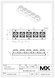 MaxxMacro (System 3R) 70 Multi 5 Pneumatic Chuck 6001030 Precision Rail 4