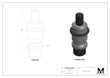 Maxx-ER (Erowa) 010742 Stainless Manual Spigot 5