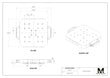 MaxxUPC (Erowa) 108155 UPC Aluminum Pitch 52 Pallet for Vise LANG 5