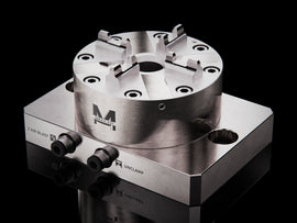 Maxx-ER (Erowa) 037970 100 P Stainless Pneumatic Chuck With Mounting Plate 145x145mm 1