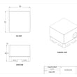 MaxxMacro 54 Aluminum Blank Electrode Holder