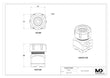 MaxxMacro (System 3R) 54 ER Collet Chuck ER40 5