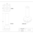 MaxxMacro (System 3R) 54 Stainless Control Rod Master Checking Pin 5