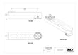MaxxMacro (System 3R) 54 Manual Chuck Horizontal Extension 10" 4