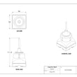 MaxxMacro 54 Probe Centering Sensor Stationary 5mm Tip