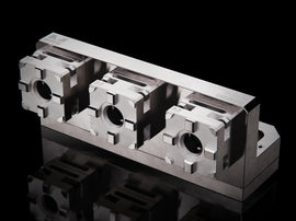 MaxxMacro 54 Triple Quick Chuck WEDM Rust Proof with Horizontal 90-Degree RSM Mounting Plate