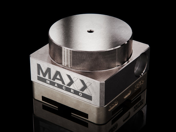 MaxxMacro 54 Stainless Round Stock Holder .125"