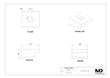 MaxxMacro MXRuler A239 WEDM Clamps non-rail (Set of 2)