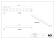 MaxxMacro 20039J2 MXRuler WEDM Reference element 395mm
