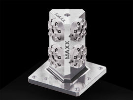 MaxxMacro (System 3R) 3 Sided Tombstone with 6 Manual Low Profile Chuck 1