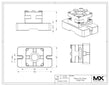 MaxxMacro (System 3R) 54 Quick Chuck with Mounting Plate print