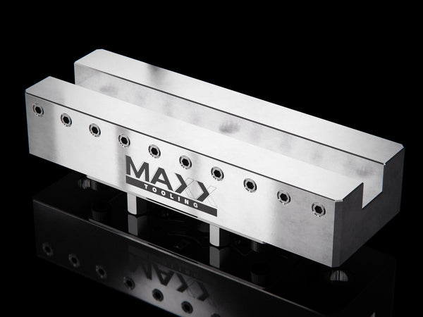 Maxx-ER इलेक्ट्रोड होल्डर स्लॉटेड एल्यूमिनियम U15x6"