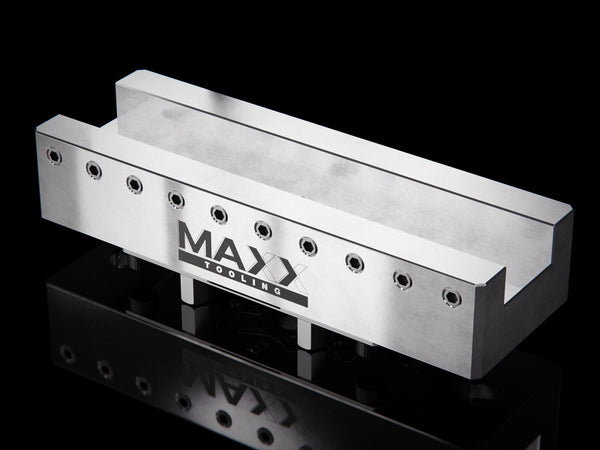 Maxx-ER इलेक्ट्रोड होल्डर स्लॉटेड एल्यूमिनियम U25x6"