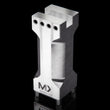 Maxx-ER (Erowa) Electrode Holder Aluminum 4" Tall Slotted U15 1