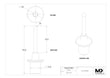 MaxxTooling Stationary Probe Tip Replacement 8mm