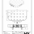 MaxxUPC यूपीसी पैलेट 107510 एल्यूमिनियम आर50 320 x 320