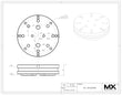MaxxMacro (D/C) 116MM Pallet Stainless One Piece Performance