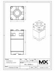 MaxxMacro 54 (System 3R) Chuck Extension 4 Inch QuickChuck print