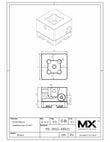MaxxMacro (System 3R) Brass Pocket Electrode Holder S25 print