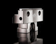 MaxxVise 4.75" Self Centering Vise Replacement Jaw  R 2