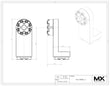 MaxxMacro (D/C) 70 Performance 6" Chuck 90 Degree Adapter